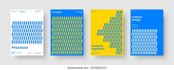 Modelo de Panfleto Criativo. Layout Isolado De Apresentação Comercial. Design moderno de banner. Brochura. Capa de Livro. Cartaz. Relatório. Histórico. Catálogo. Diário. Conhecimento manual. Revista. Folheto informativo. Panfleto