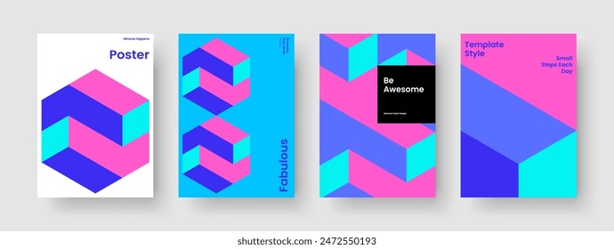 Plantilla Creative Flyer. Diseño de presentación de negocios moderno. Diseño de informe aislado. Folleto. Cartel. Antecedentes. Anuncio. Portada del libro. Handbill. Identidad de marca. Boletín informativo. Revista. Diario