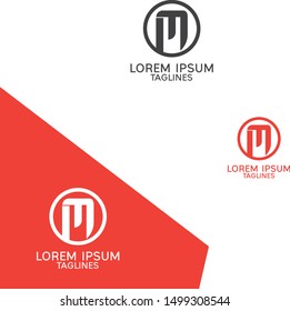 Creative Fm letter logo design template . Letter logo template , this is f and m letter concepts . 