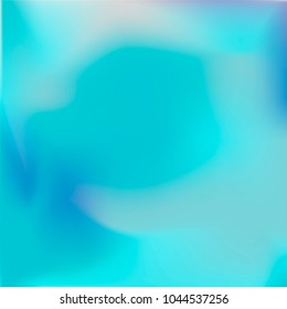 Creative foil hologram background. Vibrant cosmic vector. Abstract iridescent fluid  motion texture. Holographic foil backdrop. Vector design template.
