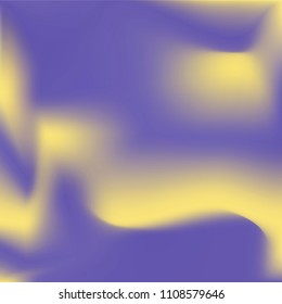 Creative foil hologram background. Vibrant cosmic vector. Abstract iridescent fluid  motion texture.  Holographic foil backdrop. Vector design template.
