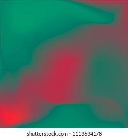 Creative foil hologram background. Vibrant cosmic vector. Abstract iridescent fluid  motion texture.  Holographic foil backdrop. Vector design template.
