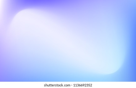 Creative foil hologram background. Vibrant cosmic vector. Abstract iridescent fluid  motion texture. Holographic foil backdrop. Gradient mesh. Blue Violet Pink Iris Lavender.