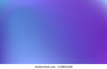 Creative foil hologram background. Vibrant cosmic vector. Abstract iridescent fluid  motion texture. Holographic foil backdrop. Gradient mesh. Blue Violet Pink Iris Lavender.