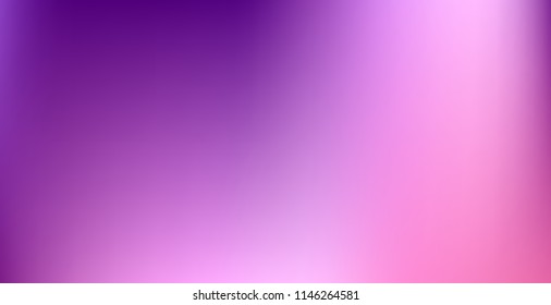 Creative foil hologram background. Vibrant cosmic vector. Abstract iridescent fluid  motion texture. Holographic foil backdrop. Gradient mesh. Violet Orchid Iris Lavender Purple.
