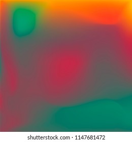 Creative foil hologram background. Vibrant cosmic vector. Abstract iridescent fluid  motion texture.  Holographic foil backdrop. Vector design template.
