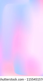Creative foil hologram background. Vibrant cosmic vector. Abstract iridescent fluid  motion texture.  Holographic foil backdrop. Vector design template.
