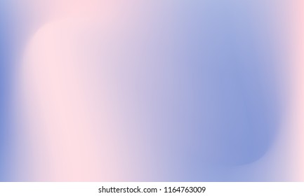 Creative foil hologram background. Vibrant cosmic vector. Abstract iridescent fluid  motion texture. Holographic foil backdrop. Gradient mesh. Blue Violet Orchid Iris Lavender.