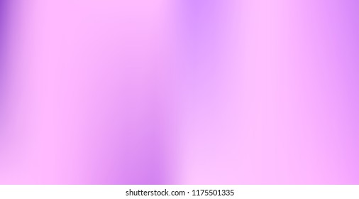 Creative foil hologram background. Vibrant cosmic vector. Abstract iridescent fluid  motion texture. Holographic foil backdrop. Gradient mesh. Violet Orchid Iris Lavender Purple.
