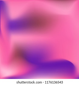 Creative foil hologram background. Vibrant cosmic vector. Abstract iridescent fluid  motion texture.  Holographic foil backdrop. Vector design template.
