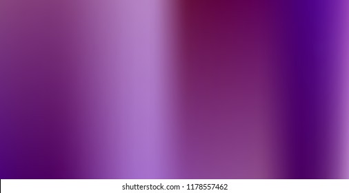 Creative foil hologram background. Vibrant cosmic vector. Abstract iridescent fluid  motion texture. Holographic foil backdrop. Gradient mesh. Violet Orchid Iris Lavender Purple.
