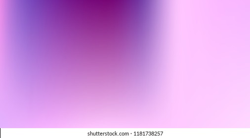 Creative foil hologram background. Vibrant cosmic vector. Abstract iridescent fluid  motion texture. Holographic foil backdrop. Gradient mesh. Violet Orchid Iris Lavender Purple.
