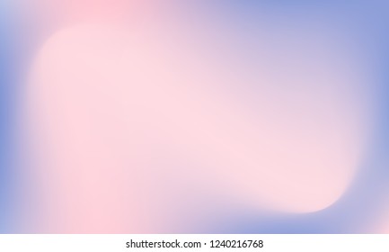 Creative foil hologram background. Vibrant cosmic vector. Abstract iridescent fluid  motion texture. Holographic foil backdrop. Gradient mesh. Blue Violet Orchid Iris Lavender.