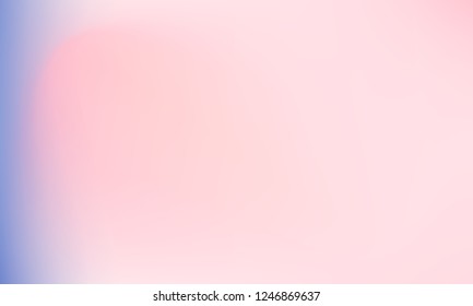Creative foil hologram background. Vibrant cosmic vector. Abstract iridescent fluid  motion texture. Holographic foil backdrop. Gradient mesh. Blue Violet Orchid Iris Lavender.