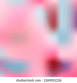 Creative foil hologram background. Vibrant cosmic vector. Abstract iridescent fluid  motion texture.  Holographic foil backdrop. Vector design template