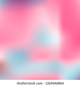 Creative foil hologram background. Vibrant cosmic vector. Abstract iridescent fluid  motion texture.  Holographic foil backdrop. Vector design template