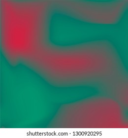 Creative foil hologram background. Vibrant cosmic vector. Abstract iridescent fluid  motion texture.  Holographic foil backdrop. Vector design template.
