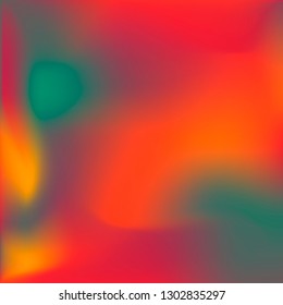 Creative foil hologram background. Vibrant cosmic vector. Abstract iridescent fluid  motion texture.  Holographic foil backdrop. Vector design template.
