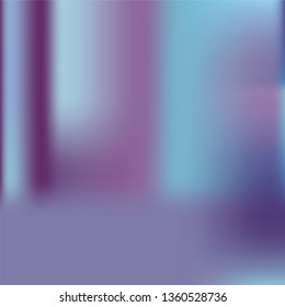 Creative foil hologram background. Vibrant cosmic vector. Abstract iridescent fluid  motion texture.  Holographic foil backdrop. Vector design template