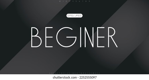 Creative font. Modern abstract digital tech font. Logo creative font, type, technology, movie, digital, music, movie. Fonts and illustration in vector format.