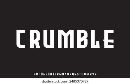 Creative font. Modern abstract digital tech font. Logo creative font, type, technology, movie, digital, music, movie. Fonts and illustration in vector format.