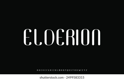 Creative font. Modern abstract digital tech font. Logo creative font, type, technology, movie, digital, music, movie. Fonts and illustration in vector format.