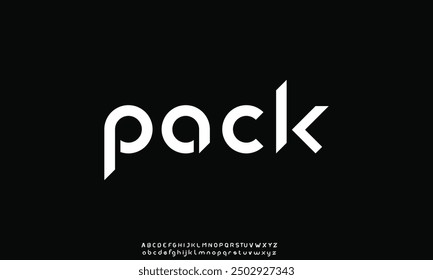 Creative font. Modern abstract digital tech font. Logo creative font, type, technology, movie, digital, music, movie. Fonts and illustration in vector format.
