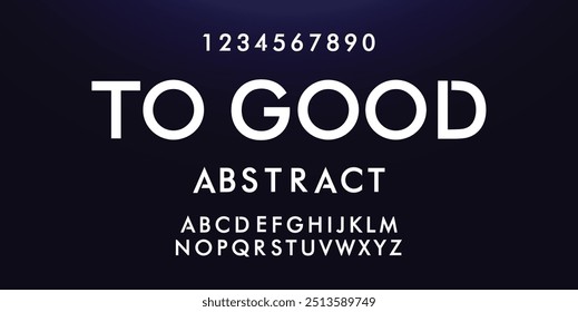 Kreative Schriftart. Moderne abstrakte digitale Schriftart. Logo kreative Schriftart, Typ, Technologie, Film, digital, Musik, Film. Schriften und Illustration im Vektorformat.