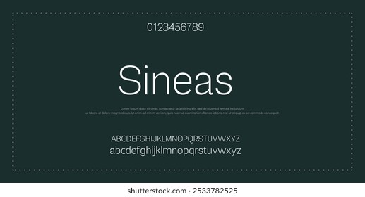 Creative font. Modern abstract digital tech font. Logo creative font, type, technology, movie, digital, music, movie. Fonts and illustration in vector format.