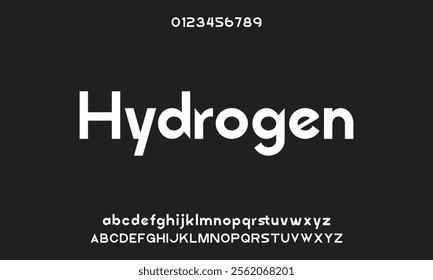 Creative font. Modern abstract digital tech font. Logo creative font, type, technology, movie, digital, music, movie. Fonts and illustration in vector format.