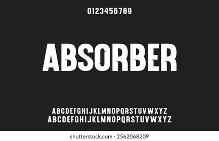 Creative font. Modern abstract digital tech font. Logo creative font, type, technology, movie, digital, music, movie. Fonts and illustration in vector format.