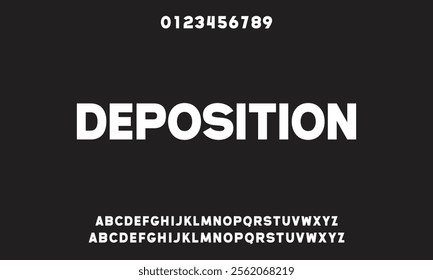 Creative font. Modern abstract digital tech font. Logo creative font, type, technology, movie, digital, music, movie. Fonts and illustration in vector format.