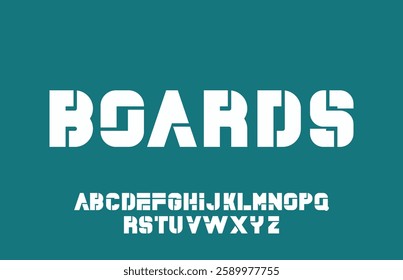creative font, modern digital font design, sport racing fashion headline for company, typography vector illustration 