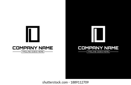 Creative fonts for logo designs. Alphabet O vector illustration