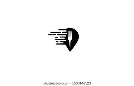 Creative food Concept Logo Design Template