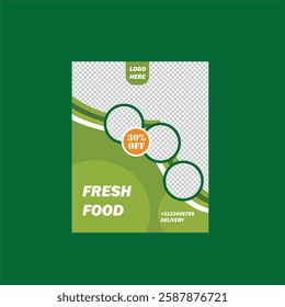 Creative Food Flyer Menu Design