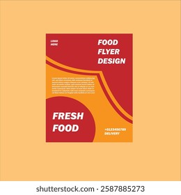 Creative Food Flyer Menu Design