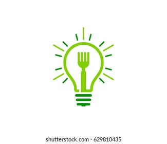 Creative Food Icon Logo Design Element