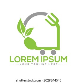 Creative food logo unique and modern minimalist great design abstract and vector 