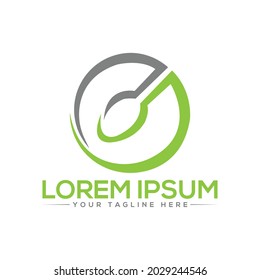 Creative food logo unique and modern minimalist great design abstract and vector 