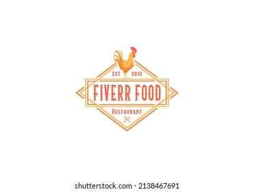 Creative Food , restaurant ,pizz,bbq logo vector template.