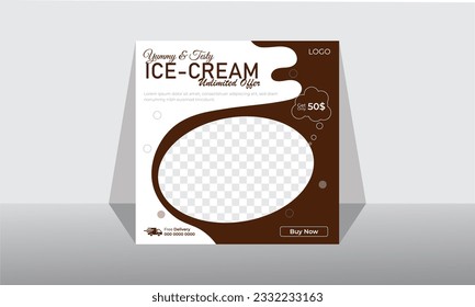Creative Food Social Media Post Design