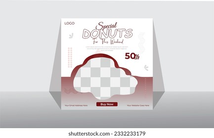 Creative Food Social Media Post Design