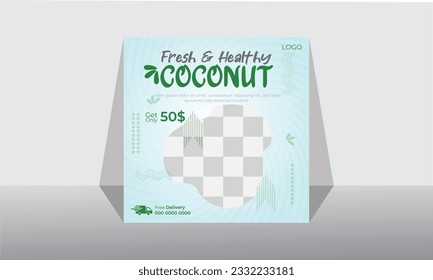 Creative Food Social Media Post Design