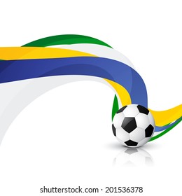 creative football game design background
