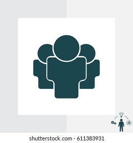 Creative Forum Icon. vector illustration