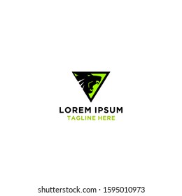 Creative fox head logo symbol with shield vector design illustration.
