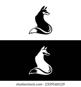 Creative Fox Head Logo Symbol Vector Design Illustration,Fox Clip art, can be used as icon,,unique fox logo, fox illustration, vector,