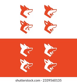 Creative Fox Head Logo Symbol Vector Design Illustration,Fox Clip art, can be used as icon,,unique fox logo, fox illustration, vector,