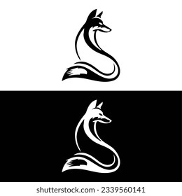 Creative Fox Head Logo Symbol Vector Design Illustration,Fox Clip art, can be used as icon,,unique fox logo, fox illustration, vector,